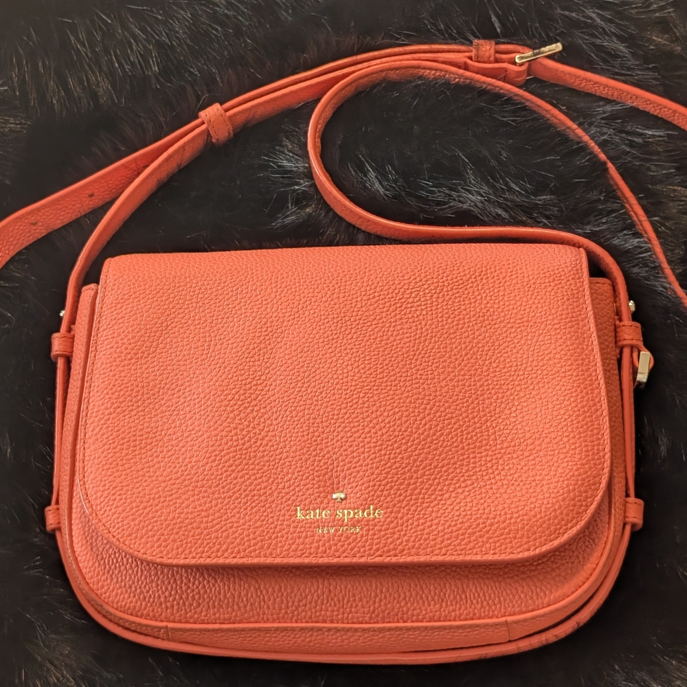 Kate Spade New York Orchard Street Crossbody Bag In Coral EUC